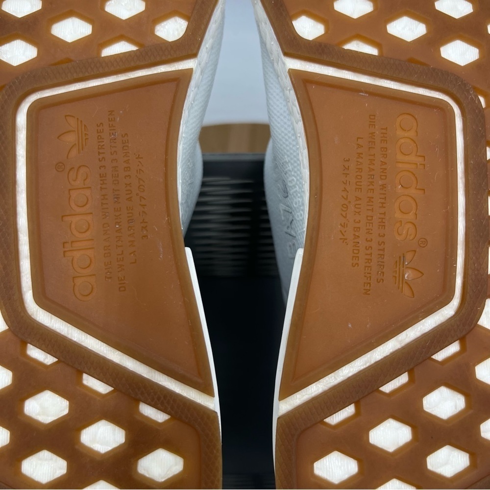 Adidas NMD City Sock Gum Pack White Rare Primeknit GUC Size 10 - Picture 14 of 15
